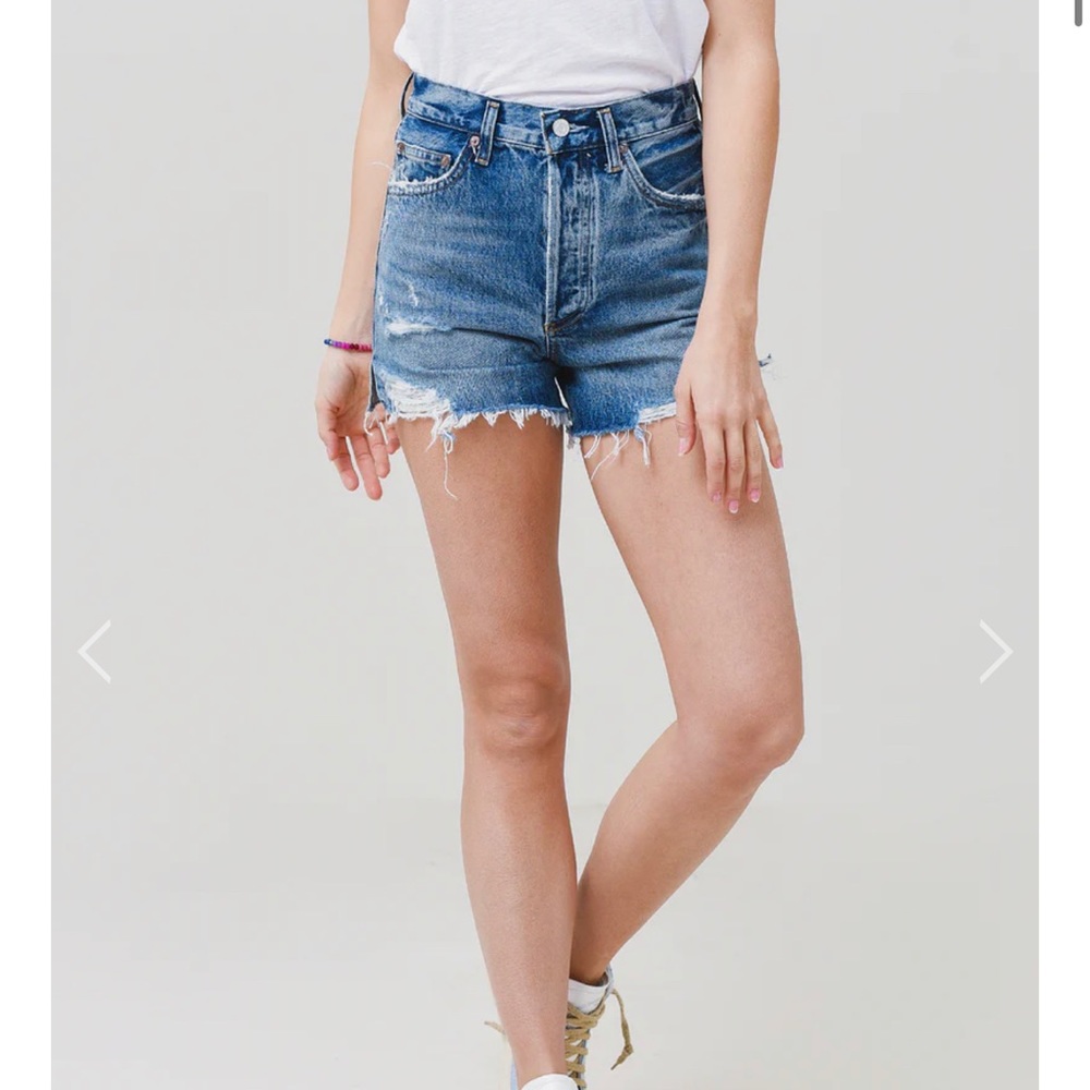 Agolde high-waisted Dee shorts